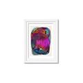Picture of Neon Infusion Planet _GroupedProduct_Rectangle_Portrait_Framed_Matted_