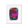 Picture of Neon Infusion Planet _GroupedProduct_Rectangle_Portrait_Framed_Matted_