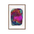 Picture of Neon Infusion Planet _GroupedProduct_Rectangle_Portrait_Framed_Matted_