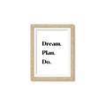 Picture of Dream Plan Do _GroupedProduct_Rectangle_Portrait_Framed_Matted_