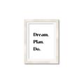 Picture of Dream Plan Do _GroupedProduct_Rectangle_Portrait_Framed_Matted_