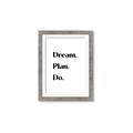 Picture of Dream Plan Do _GroupedProduct_Rectangle_Portrait_Framed_Matted_