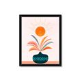 Picture of Petals and Solar Bloom _GroupedProduct_Rectangle_Portrait_Framed_Matted_