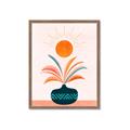 Picture of Petals and Solar Bloom _GroupedProduct_Rectangle_Portrait_Framed_Matted_