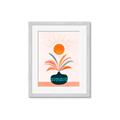 Picture of Petals and Solar Bloom _GroupedProduct_Rectangle_Portrait_Framed_Matted_