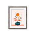 Picture of Petals and Solar Bloom _GroupedProduct_Rectangle_Portrait_Framed_Matted_