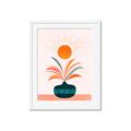 Picture of Petals and Solar Bloom _GroupedProduct_Rectangle_Portrait_Framed_Matted_