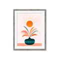Picture of Petals and Solar Bloom _GroupedProduct_Rectangle_Portrait_Framed_Matted_