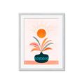 Picture of Petals and Solar Bloom _GroupedProduct_Rectangle_Portrait_Framed_Matted_