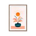 Picture of Petals and Solar Bloom _GroupedProduct_Rectangle_Portrait_Framed_Matted_