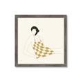 Picture of Lady in Squares _GroupedProduct_Square_Framed_Matted_