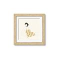 Picture of Lady in Squares _GroupedProduct_Square_Framed_Matted_