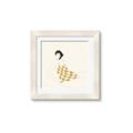 Picture of Lady in Squares _GroupedProduct_Square_Framed_Matted_