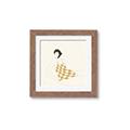 Picture of Lady in Squares _GroupedProduct_Square_Framed_Matted_
