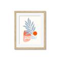 Picture of Leaf Waltz _GroupedProduct_Rectangle_Portrait_Framed_Matted_