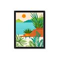 Picture of Coastal Beauty I _GroupedProduct_Rectangle_Portrait_Framed_Matted_