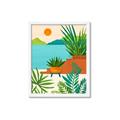 Picture of Coastal Beauty I _GroupedProduct_Rectangle_Portrait_Framed_Matted_