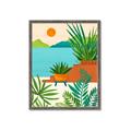 Picture of Coastal Beauty I _GroupedProduct_Rectangle_Portrait_Framed_Matted_