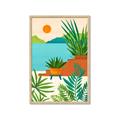 Picture of Coastal Beauty I _GroupedProduct_Rectangle_Portrait_Framed_Matted_
