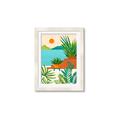 Picture of Coastal Beauty I _GroupedProduct_Rectangle_Portrait_Framed_Matted_