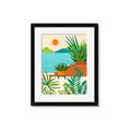 Picture of Coastal Beauty I _GroupedProduct_Rectangle_Portrait_Framed_Matted_