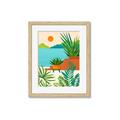 Picture of Coastal Beauty I _GroupedProduct_Rectangle_Portrait_Framed_Matted_