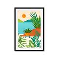 Picture of Coastal Beauty I _GroupedProduct_Rectangle_Portrait_Framed_Matted_