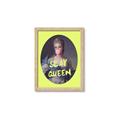 Picture of Slay Yellow Queen _GroupedProduct_Rectangle_Portrait_Framed_Matted_