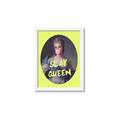 Picture of Slay Yellow Queen _GroupedProduct_Rectangle_Portrait_Framed_Matted_