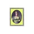 Picture of Slay Yellow Queen _GroupedProduct_Rectangle_Portrait_Framed_Matted_