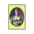 Picture of Slay Yellow Queen _GroupedProduct_Rectangle_Portrait_Framed_Matted_