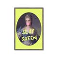 Picture of Slay Yellow Queen _GroupedProduct_Rectangle_Portrait_Framed_Matted_