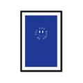 Picture of Blue Smile _GroupedProduct_Rectangle_Portrait_Framed_Matted_