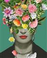 Picture of Floral Frida Everyday _GroupedProduct_Rectangle_Portrait_Unframed_Print_Only_