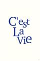 Picture of Cest La Vie in Blue _GroupedProduct_Rectangle_Portrait_Unframed_Print_Only_