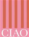 Picture of Ciao Stripes in Pink _GroupedProduct_Rectangle_Portrait_Unframed_Print_Only_