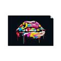 Picture of Graffiti Glow Lips _GroupedProduct_Rectangle_Landscape_Unframed_Print_Only_