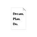 Picture of Dream Plan Do _GroupedProduct_Rectangle_Portrait_Unframed_Print_Only_
