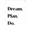 Picture of Dream Plan Do _GroupedProduct_Rectangle_Portrait_Unframed_Print_Only_