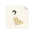 Picture of Lady in Squares _GroupedProduct_Square_Unframed_Print_Only_