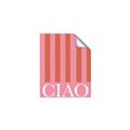 Picture of Ciao Stripes in Pink _GroupedProduct_Rectangle_Portrait_Unframed_Print_Only_