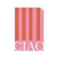 Picture of Ciao Stripes in Pink _GroupedProduct_Rectangle_Portrait_Unframed_Print_Only_