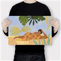 Picture of Lazyday Lady _GroupedProduct_Rectangle_Landscape_Canvas_