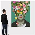 Picture of Floral Frida Everyday _GroupedProduct_Rectangle_Portrait_Canvas_