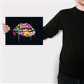 Picture of Graffiti Glow Lips _GroupedProduct_Rectangle_Landscape_Canvas_