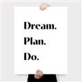 Picture of Dream Plan Do _GroupedProduct_Rectangle_Portrait_Canvas_