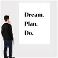 Picture of Dream Plan Do _GroupedProduct_Rectangle_Portrait_Canvas_