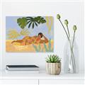 Picture of Lazyday Lady _GroupedProduct_Rectangle_Landscape_Canvas_