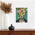 Picture of Floral Frida Everyday _GroupedProduct_Rectangle_Portrait_Canvas_