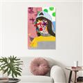 Picture of Abstracted Neon Expressions _GroupedProduct_Rectangle_Portrait_Canvas_